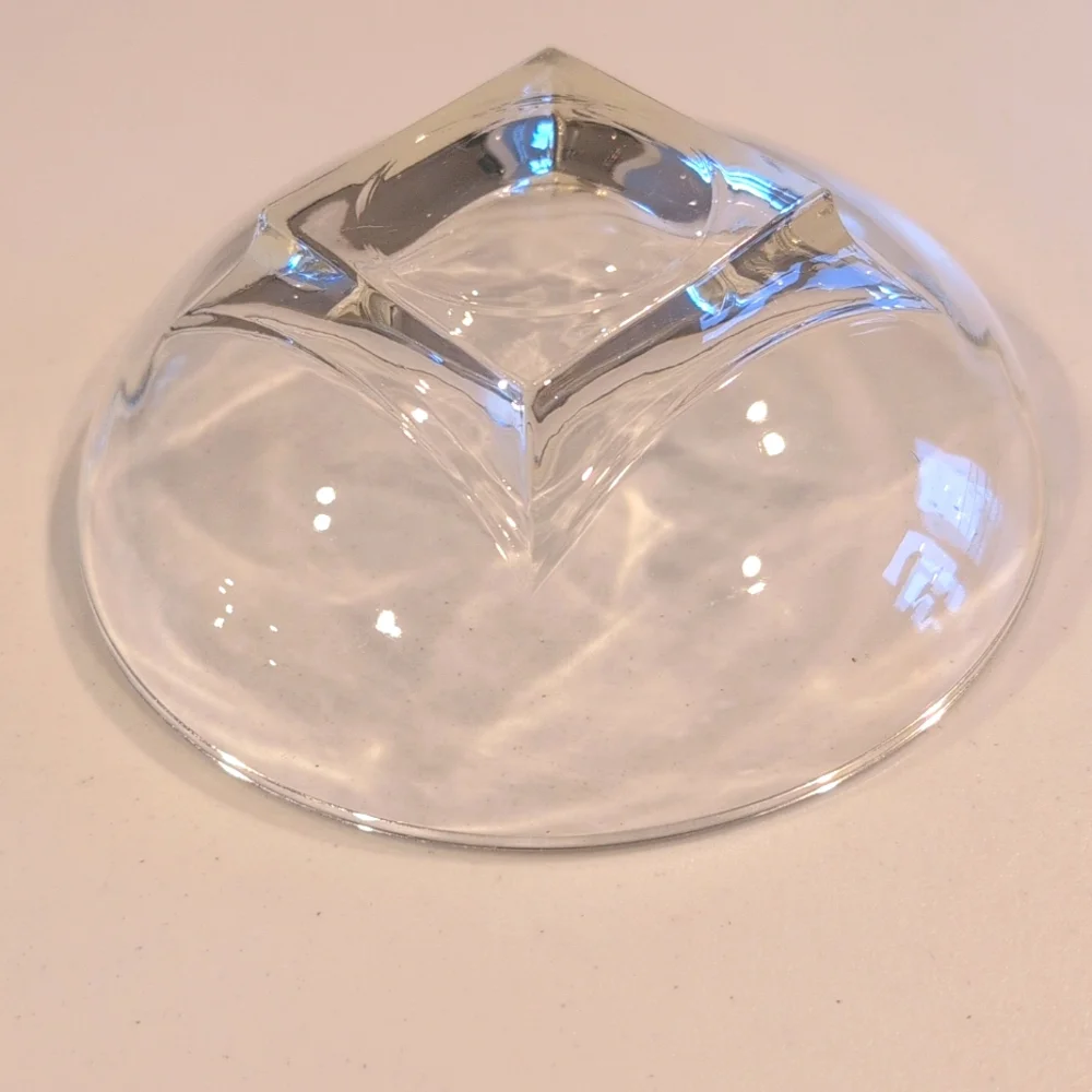 Vintage Hazel Atlas Colonial Square Glass Bowl. 6